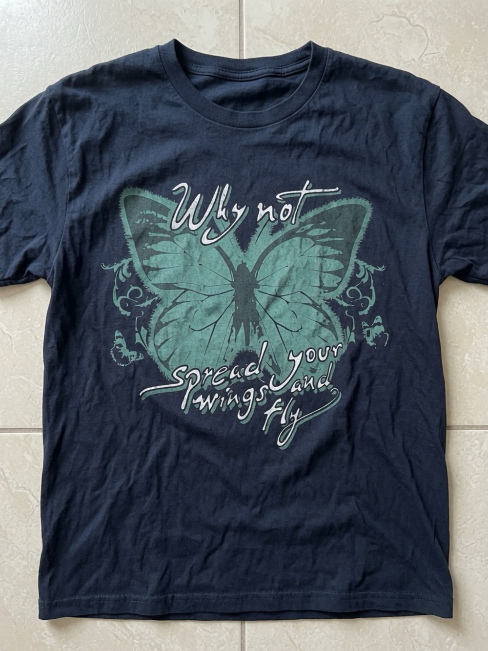 Hilary Duff Butterfly T-shirt, 90s Lizzie McGuire Inspired Top